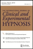 International Journal of Clinical and experimental hypnosis