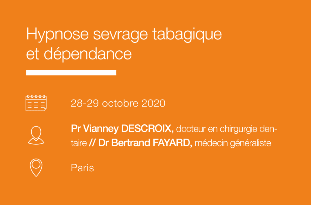 Seminaire Hypnose sevrage tabagique et dependance IFH