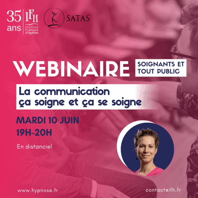 Webinaire : la communication ça soigne et ça se soigne