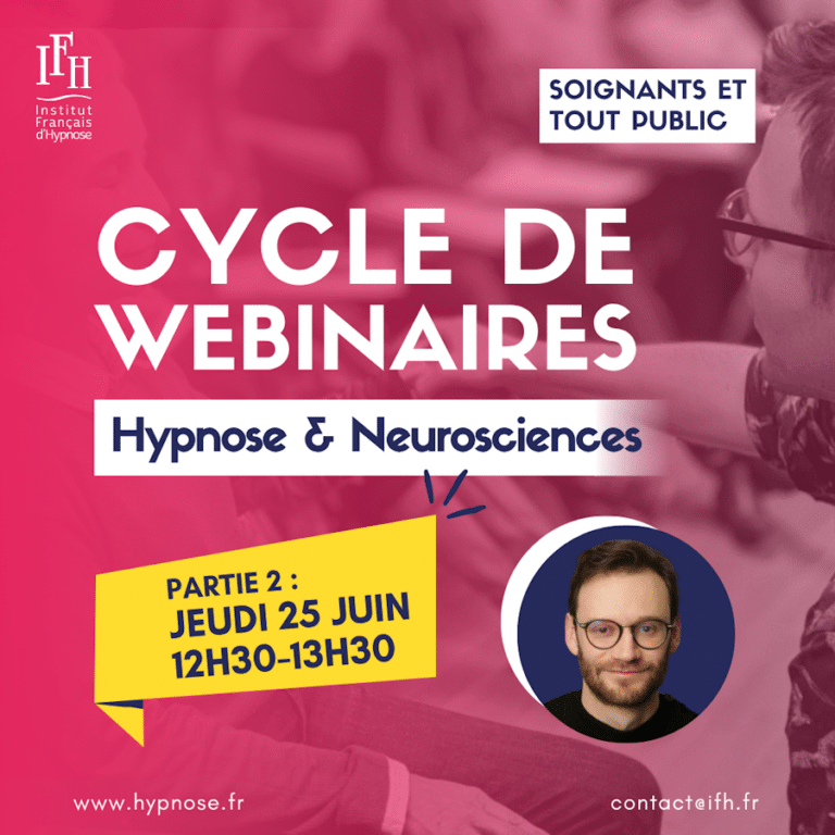 Cycle de webinaires Hypnose et Neurosciences