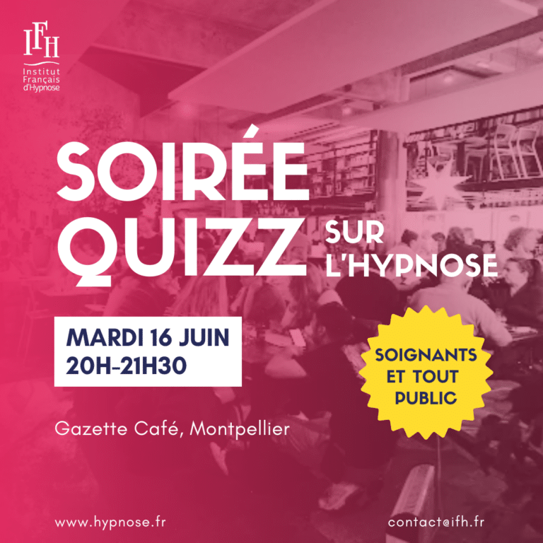 Soirée Quizz sur l'Hypnose, Montpellier, Gazette café, 16 juin 2026