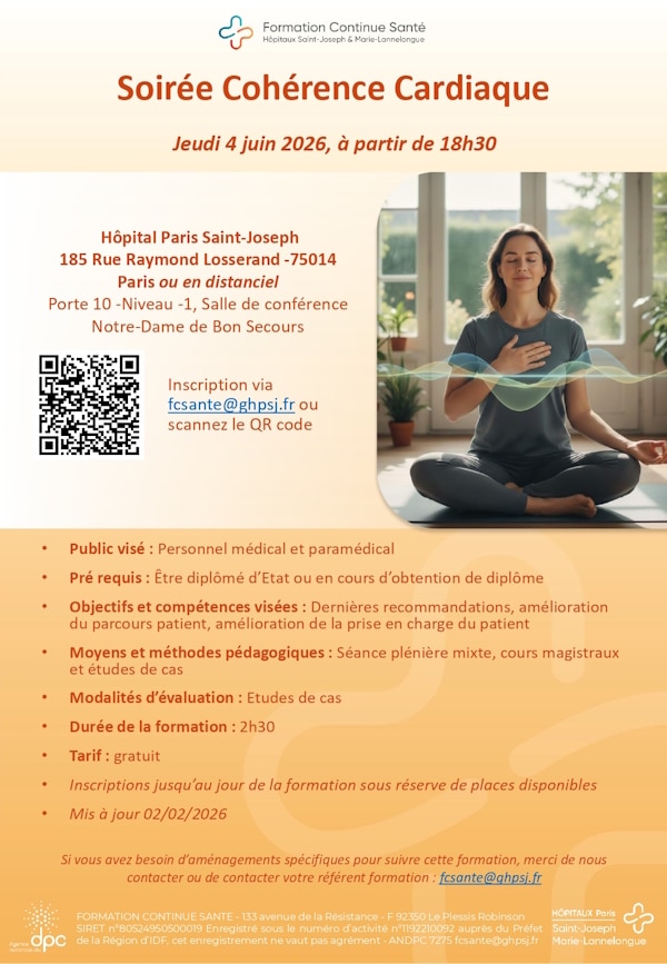 Soirée Cohérence cardiaque